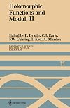 Holomorphic Functions and Moduli II (Mathematical Sciences Research Institute Publications)
