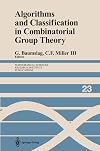 Algorithms and Classification in Combinatorial Group Theory