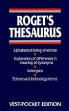 Roget's Thesaurus, Vest-Pocket Edition