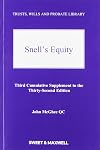 Snell's Equity: 3rd Supplement