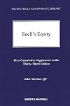Snell's Equity (Trusts Wills Probate Library)