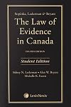 The law of evidence in Canada