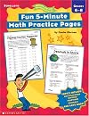 Fun 5-Minute Math Practice Pages (6-8) (Ready-To-Go Reproducibles)
