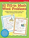 50 Fill-in Math Word Problems: Grades 2-3: 50 Engaging Stories for Students to Read, Fill In, Solve, and Sharpen Their Math Skills