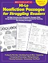 Hi-Lo Nonfiction Passages for Struggling Readers: Grades 6&ndash;8: 80 High-Interest/Low-Readability Passages With Comprehension Questions and Mini-Lessons for Teaching Key Reading Strategies