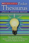 Scholastic Pocket Thesaurus Special Abridged Edition