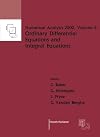 Ordinary differential equations and integral equations