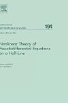 Nonlinear Theory of Pseudodifferential Equations on a Half-line (Volume 194) (North-Holland Mathematics Studies, Volume 194)