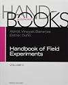 Handbook of Field Experiments, Volume 2 (Handbook of Economic Field Experiments)