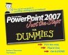 PowerPoint 2007 Just the Steps For Dummies