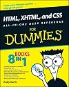 HTML, XHTML, and CSS All-in-One Desk Reference For Dummies