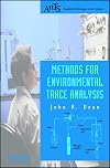 Methods for Environmental Trace Analysis (Analytical Techniques in the Sciences (AnTs) *)