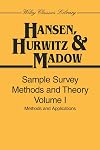 Sample survey methods and theory