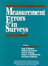 Measurement errors in surveys