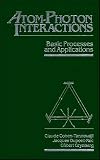 Atom-Photon Interactions: Basic Processes and Applications