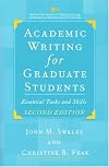 Academic Writing for Graduate Students: Essential Tasks and Skills [2nd Edition]