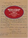 British Literary Manuscripts, Series I: From 800 to 1800