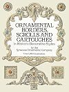 Ornamental Borders, Scrolls and Cartouches in Historic Decorative Styles