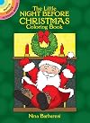 The Little Night Before Christmas Coloring Book