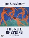 The rite of spring [full score]