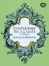 Beethoven : Symphony no.1 in C major, op.21 + Symphony no.2 in D major, op.36 + Symphony no.3 in E-flat major, op.55, 'Eroica' + Symphony no.4 in B-flat major, op.60 [score : full] {Dover}