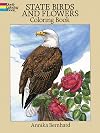 State Birds and Flowers Coloring Book