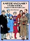 American Family of the 1930s : Paper Dolls in Full Color