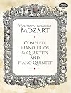 Complete Piano Trios and Quartets and Piano Quintet (Dover Chamber Music Scores)