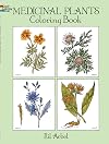 Medicinal Plants Coloring Book