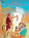 Great Native Americans Coloring Book (Dover History Coloring Book)
