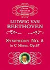 Beethoven : Symphony no.5 in C minor, op.67 [score : study] {Dover}