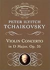 Tchaikovsky : Violin concerto in D Major, op.35 {score : study}