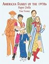 American Family of the 1970s : Paper Dolls