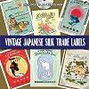 Vintage Japanese Silk Trade Labels