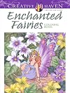 Creative Haven Enchanted Fairies Coloring Book