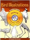 Bird Illustrations CD-ROM and Book