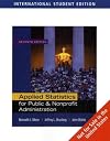 Applied Statistics for Public and Nonprofit Administration, International Edition