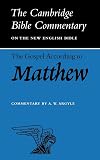 The Gospel According to Matthew