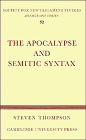 The Apocalypse and Semitic syntax