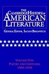 The Cambridge History of American Literature Volume 5: Poetry 1900-1950