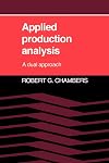 Applied Production Analysis: A Dual Approach