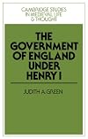 The Government of England under Henry I