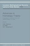 Advances in homotopy theory proceedings of a conference in honour of the 60th birthday of I.M. James