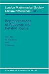 Representations of Algebras and Related Topics