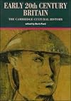 The Cambridge Cultural History of Britain, Volume 8 : Early 20th Century Britain