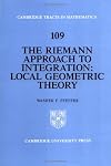 The Riemann Approach to Integration: Local Geometric Theory