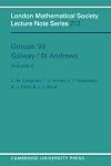 Groups '93 Galway/St Andrews Galway 1993. Volume 2