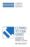 Coming to our Senses: A Naturalistic Program for Semantic Localism