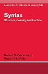 Syntax: Structure, Meaning, and Function
