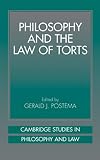Philosophy and the Law of Torts